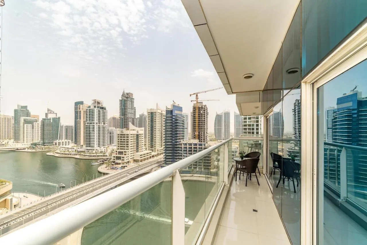 Apartman Golden Stay Vacation Homes Continental Tower Marina Dubaj